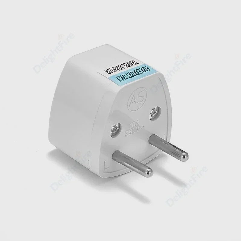 Universele Reisadapter AU/UK/US naar EU Type E/F - Stopcontact Omvormer