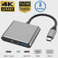 USB-C Hub 3-in-1 Docking Station met 4K HDMI, PD Fast Charge & USB 3.0