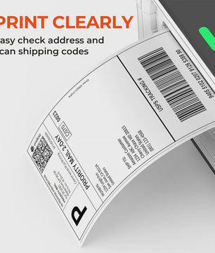 Verzendlabels 10x15cm (4"x6") - Zelfklevend Thermisch Papier voor Labelprinters
