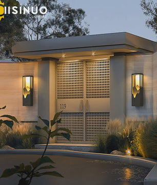 Moderne LED Buiten Wandlamp Waterdicht - Stijlvolle Verlichting voor Tuin en Terras