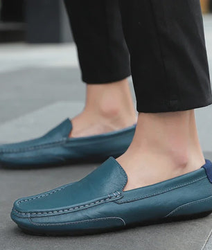Luxe Leren Heren Moccasins - Ademend, Comfortabel & Stijlvol