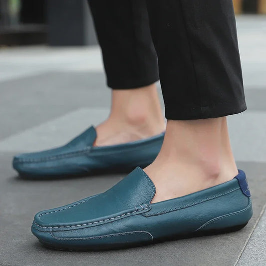 Luxe Leren Heren Moccasins - Ademend, Comfortabel & Stijlvol