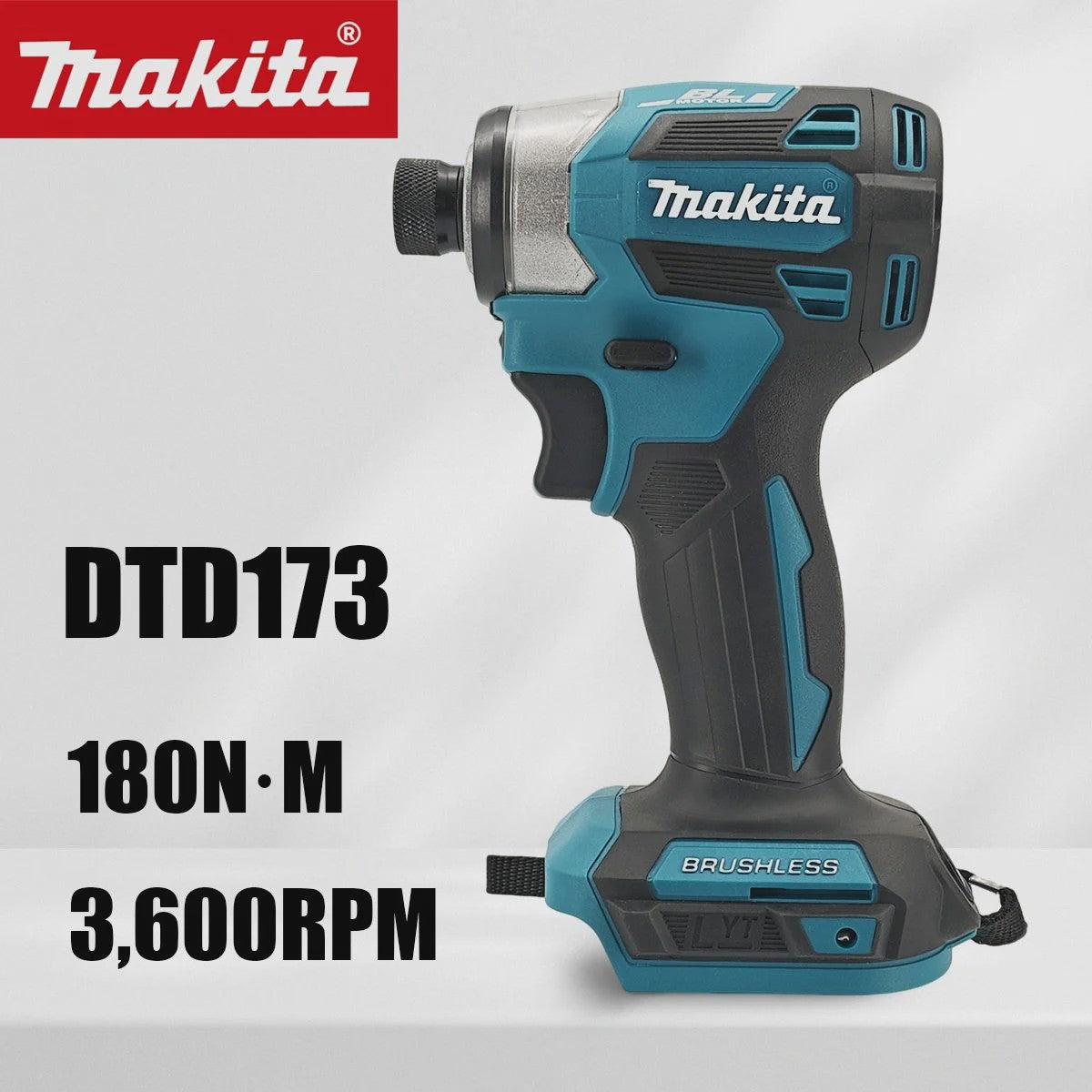 Makita DTD173 18V LXT Accu Slagmoeraanzetter Brushless - 180 Nm