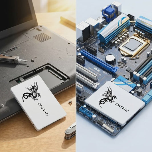 Snelle 2.5 inch SATA SSD Interne Harde Schijf voor Laptop & PC - 120GB, 240GB, 256GB, 500GB