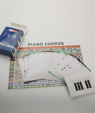 Piano Akkoorden Flashcards - Leer Muziek & Akkoorden Snel en Makkelijk