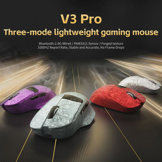 Lenovo Draadloze Gaming Muis: 3 Modi, 35K DPI, Ergonomisch, LED Display & Laadstation