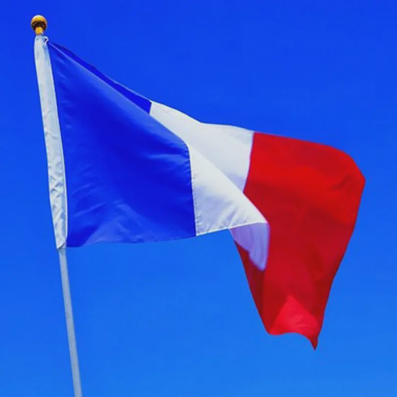Franse Vlag 90x60cm - Decoratie voor Feest, Parade & Kantoor