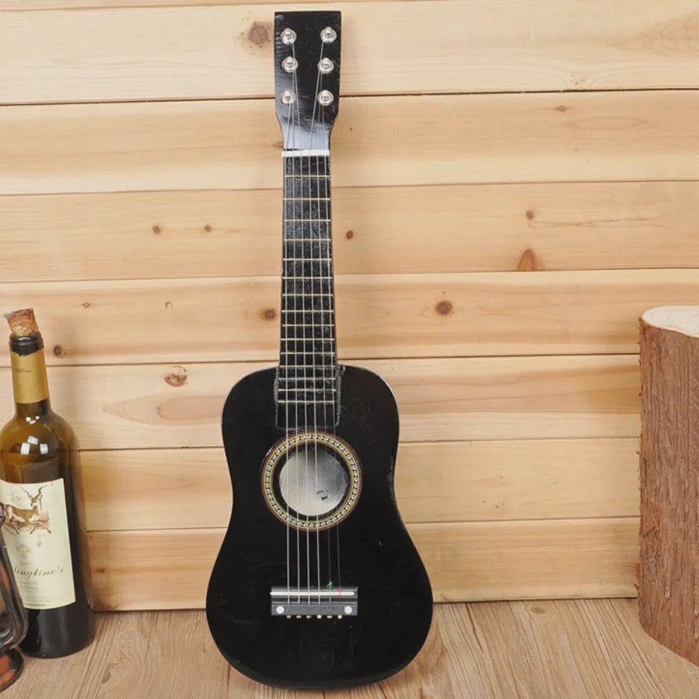 21-Inch Kinderklassieke Gitaar - Massief Hout, Hoge Klankkwaliteit, Kleurrijk Instrument Speelgoed
