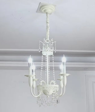Moderne Kristallen Kroonluchter met 6 Lichtpunten - Stijlvolle Woonkamer & Slaapkamer Verlichting
