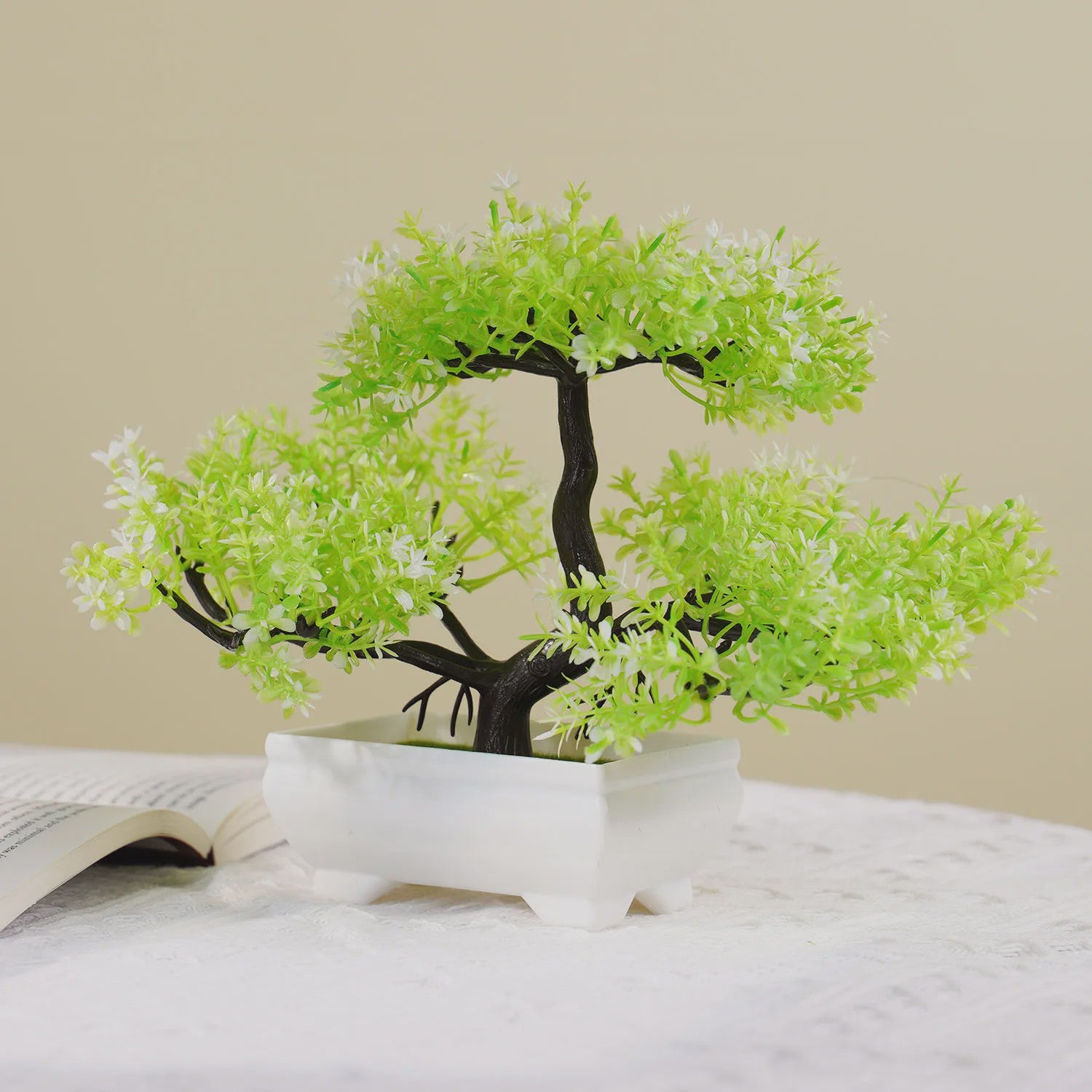 Kunst Bonsai Boom Potted Plant - Decoratieve Kunstplant voor Huis & Kantoor