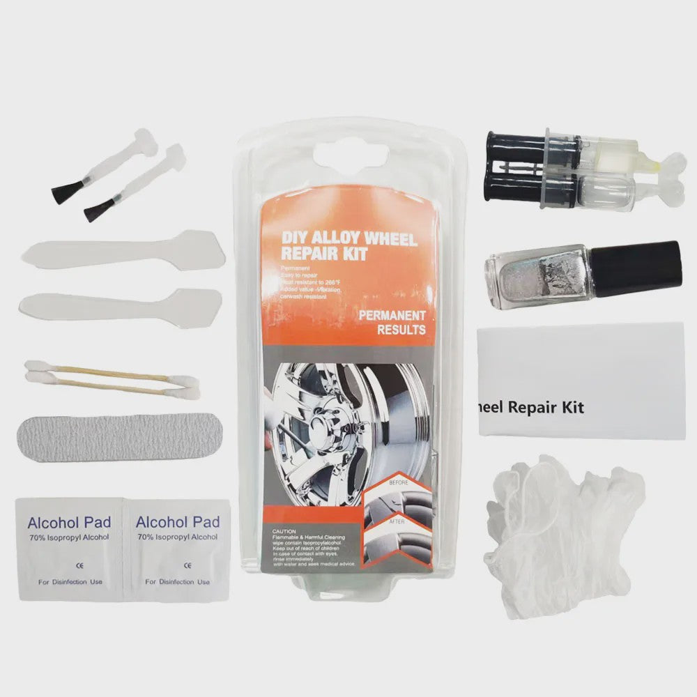 Reparatieset voor Velgen: Herstel Krassen en Schade aan Alloy Velgen