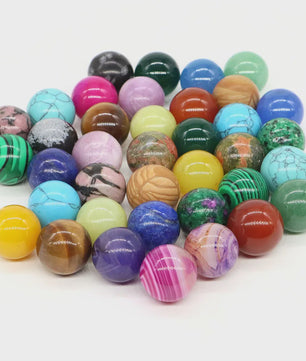 Natuurstenen Bol - Kristallen Bol voor Heling, Meditatie & Decoratie (16mm)
