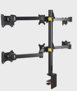 Verstelbare Monitor Arm Stand voor 6 Schermen (10"-24") - Ergonomisch Bureau Mount