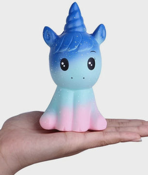 Schattige Squishy Eenhoorn Speelgoed - Langzaam Rijzend, Zacht & Geurend Stressverlichter voor Kinderen