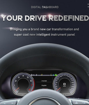 Digitale Cockpit Instrumentenpaneel LCD voor Audi A3 8P (2005-2013)