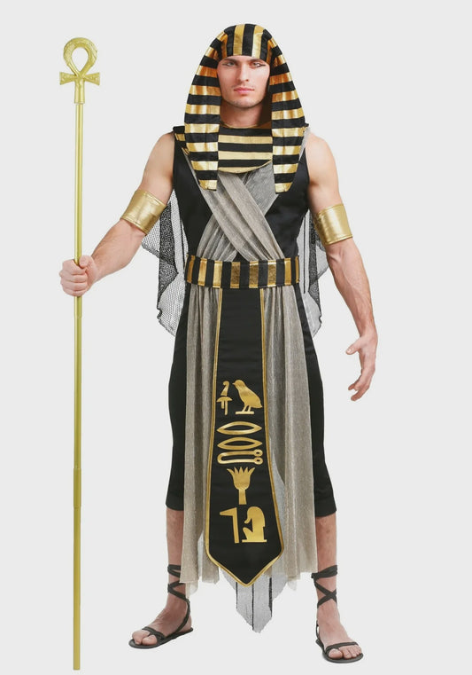 Egyptische Farao & Cleopatra Kostuum Set - Heren & Dames - Halloween & Carnaval