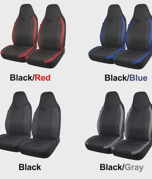 Sportieve Autostoelhoes Set met Hoge Rugleuning - Ademend Air Mesh & Airbag Compatibel