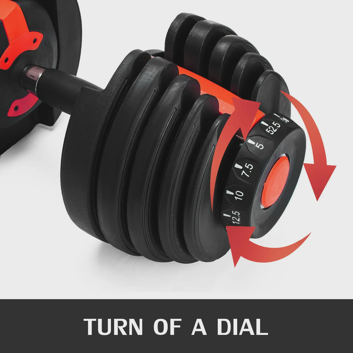 Verstelbare Dumbbell Set 2.5-24 KG - Ruimtebesparend en Veelzijdig Fitnessgewicht