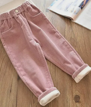 Warme Corduroy Broek Kinderen - Herfst/Winter Casual & Sportief