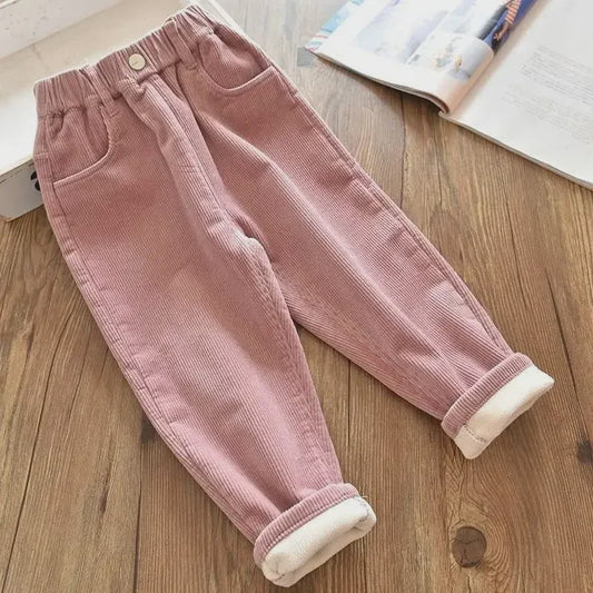 Warme Corduroy Broek Kinderen - Herfst/Winter Casual & Sportief