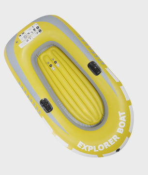 Opblaasbare Kano voor 2 Personen - PVC Roeiboot voor Vissen, Driften & Duiken