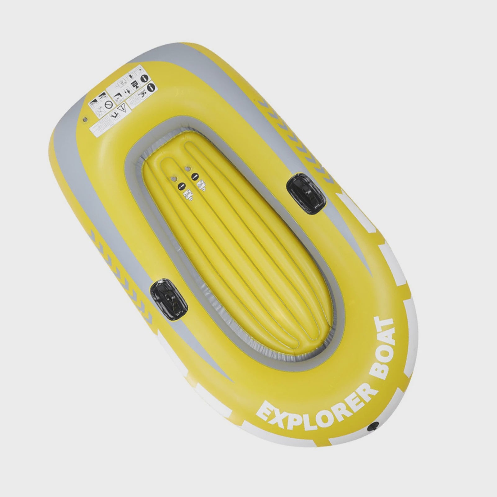 Opblaasbare Kano voor 2 Personen - PVC Roeiboot voor Vissen, Driften & Duiken