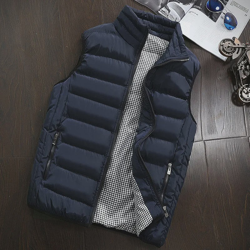 Herfst & Winter Heren Gilet - Winddicht, Warm en Casual Vest