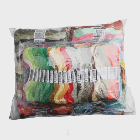 Grote Set Borduurzijde - 447 Kleuren Katoen Floss voor Kruissteek & DIY Naaien