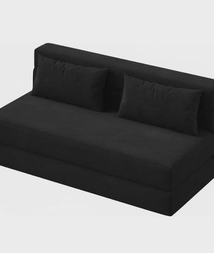 Garvee 4-in-1 Opvouwbare Futon Sofa Bed: Multifunctionele Slaapbank met Memory Foam Matras & Kussen