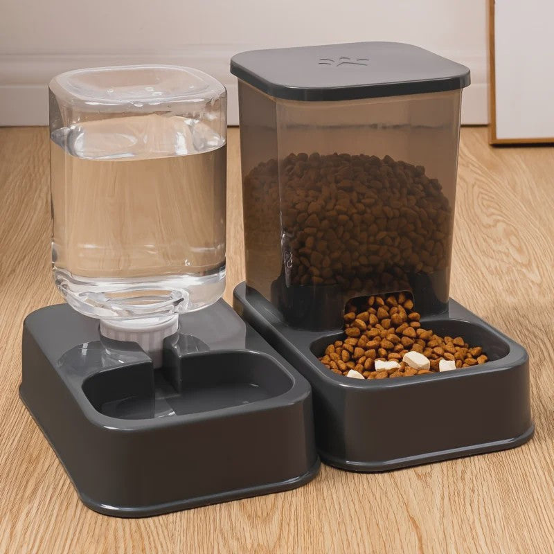 Automatische Voer- en Drinkbak voor Honden en Katten - Slimme Portiecontrole