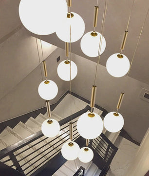 Moderne LED Plafond Hanglamp - Stijlvolle Verlichting voor Woon- en Eetkamer