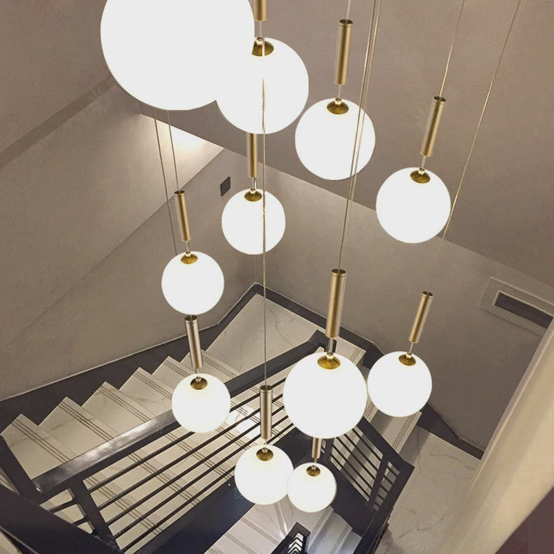 Moderne LED Plafond Hanglamp - Stijlvolle Verlichting voor Woon- en Eetkamer