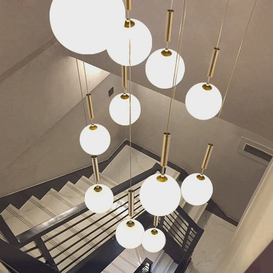 Moderne LED Plafond Hanglamp - Stijlvolle Verlichting voor Woon- en Eetkamer