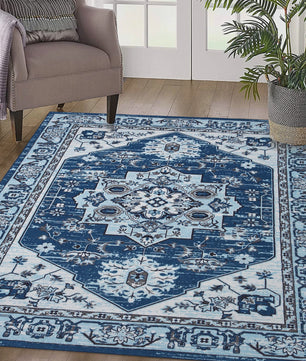 Wasbare Vintage Vloerkleed met Perzisch Design - Antislip & Laagpolig