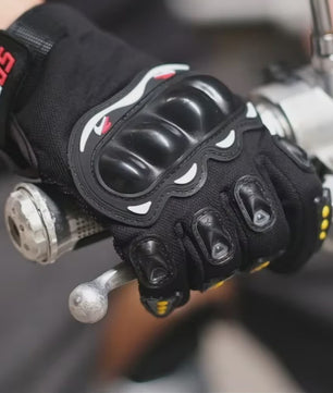 Motorhandschoenen Volledig Vingerbeschermend Ademend voor Motorrijden, Fietsen & Outdoor Sport