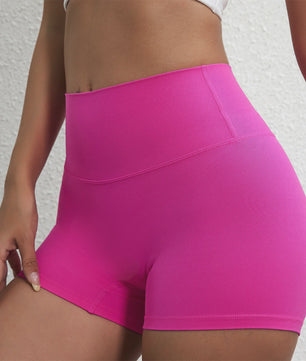 Hoge Taille Compressie Sportshorts voor Dames - Squat Proof & Zacht