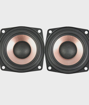 AIYIMA 2x 2.5 Inch Full Range HIFI Speakers - 4/8 Ohm, 8-15W - Desktop & Home Theater