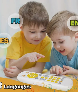 Interactieve Baby Afstandsbediening Speelgoed met Muziek & Licht - Leerzaam Speelgoed voor 1-3 Jaar