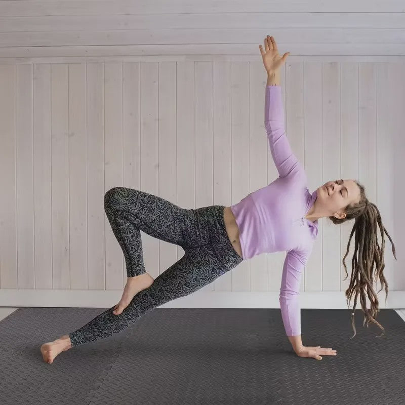Legpuzzel Vloermatten 30x30cm (16 Stuks) - Beschermende EVA Schuim Antislip Matten voor Thuisgym, Yoga & Fitness
