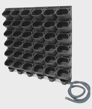 Verticale Wandplanter met Timer - Zelfwaterend - 36 Vakken - 100x118.5cm