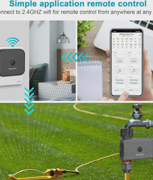 Slimme WiFi Tuinsproeier Timer - Automatische Besproeiing op Afstand met Alexa