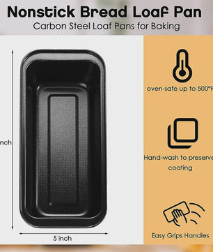Bakvorm voor Brood en Cake - Non-stick Koolstofstaal - 10 Inch Rechthoekig