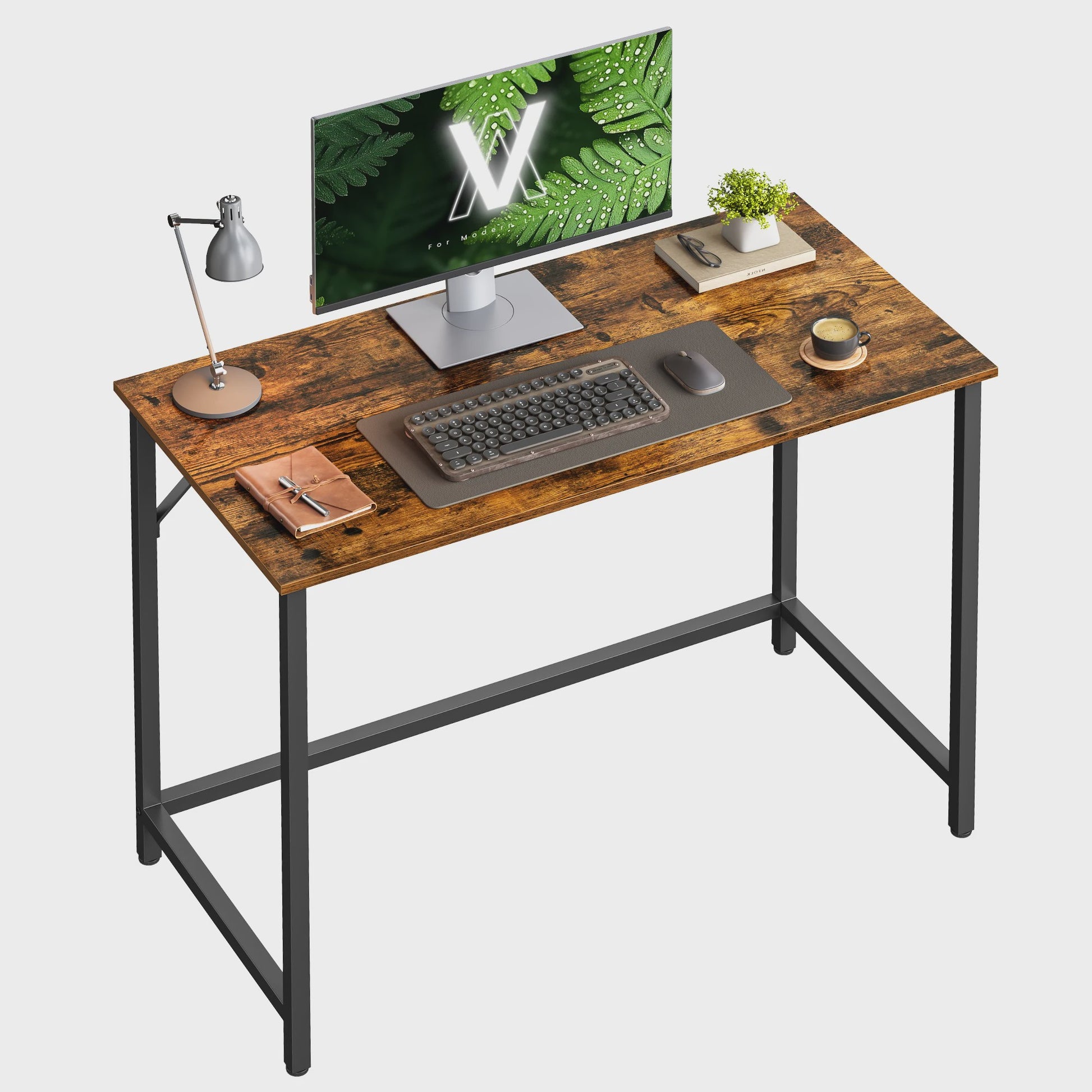 Industriële Bureau 100x50 cm - Stijlvol Werkplekmeubel voor Studie en Kantoor