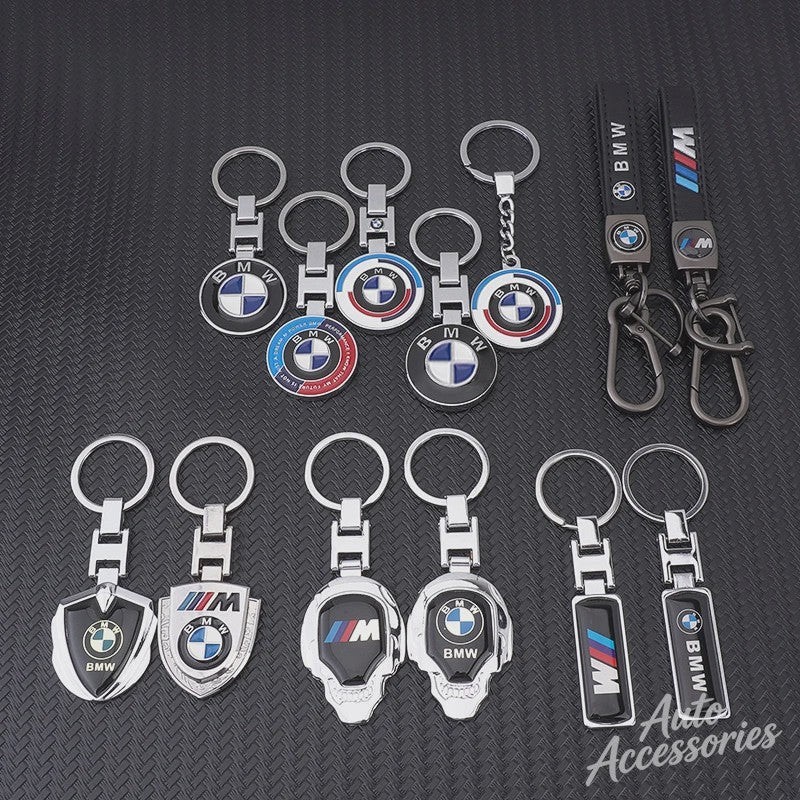 Stoere BMW M Skull Sleutelhanger - Metaal & Stijlvolle Decoratie