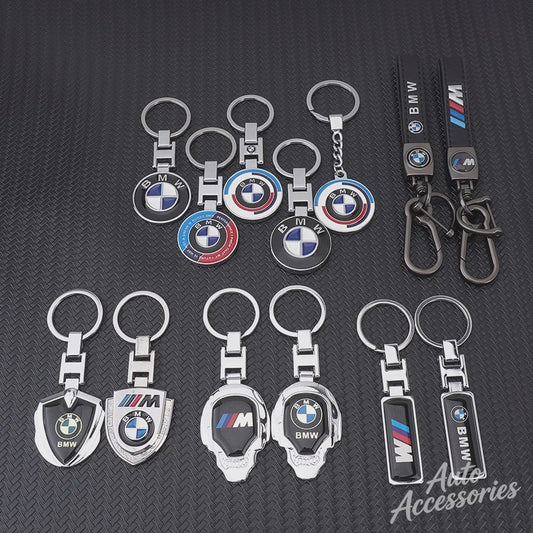 Stoere BMW M Skull Sleutelhanger - Metaal & Stijlvolle Decoratie