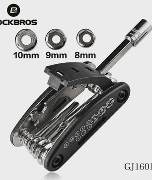 16-in-1 Fiets Multitool Reparatie Set - Compact Fietsgereedschap