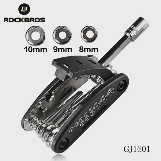 16-in-1 Fiets Multitool Reparatie Set - Compact Fietsgereedschap