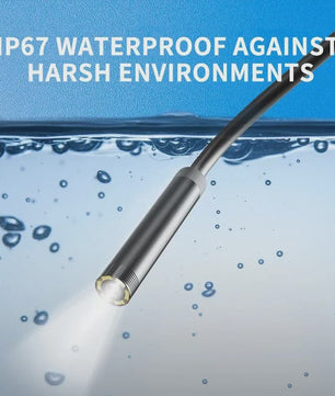 Waterdichte Endoscoop Camera 7mm met USB & Type-C | Flexibel & 6 LED's | Android/PC Inspectie