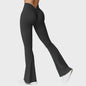 Dames High Waist Flare Leggings met Push-Up Effect - Sport & Casual
