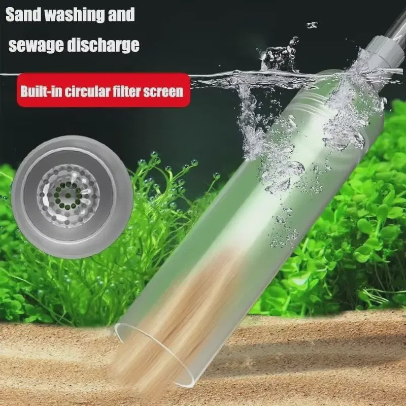 Aquarium Sifon & Waterwisselaar: Reinig Grind en Ververs Water Gemakkelijk